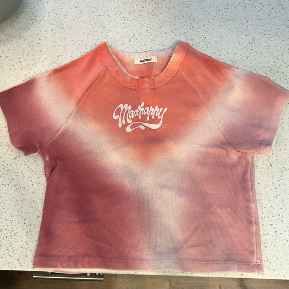 MADHAPPY Baby Doll Tie Dye Tee